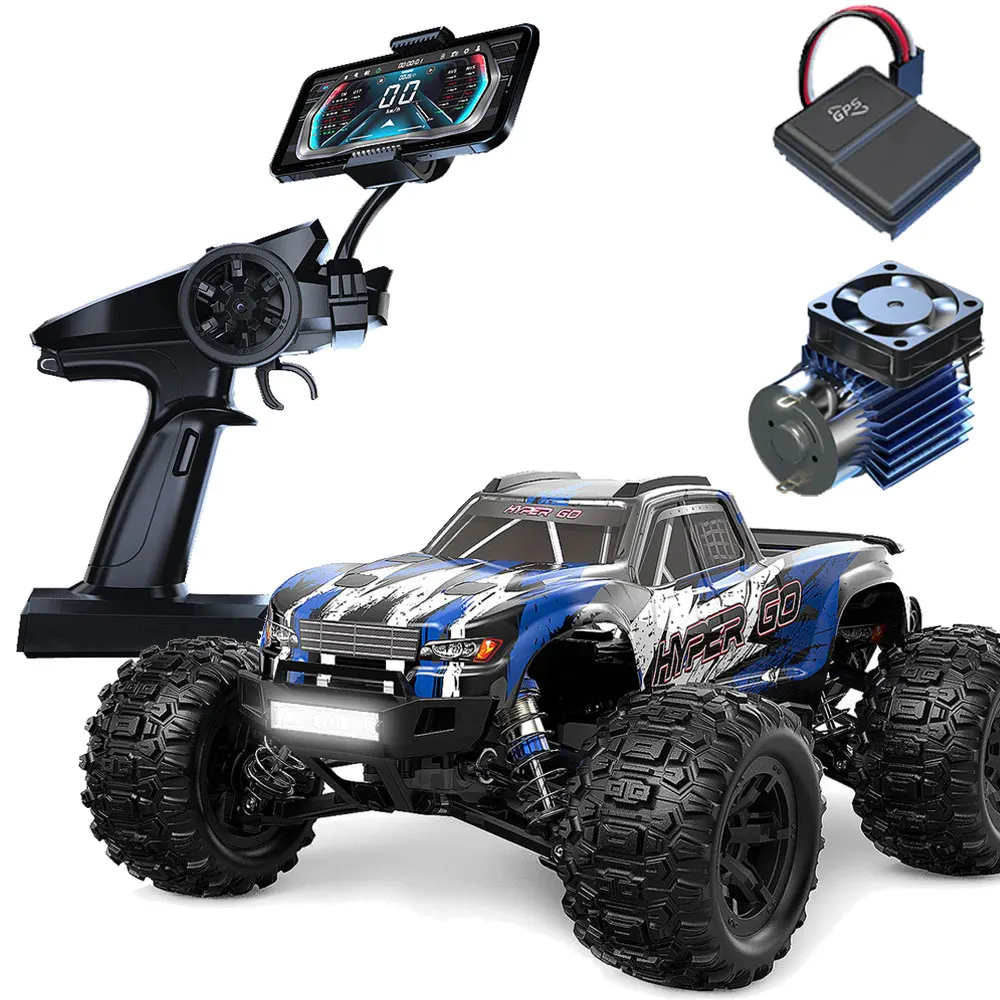 MJX Hyper Go H16H V3.0 Off Road Vehicle Toy 4-Wheel-Drive Remote Control Car High Speed RC Truck  With GPS