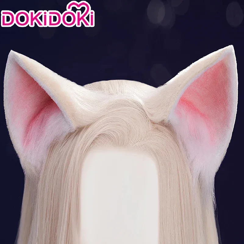

Лисие уши, косплей, игра, косплей DokiDoki, милые лисьи уши, повязки для волос, уши животных, аксессуары для косплея, розовые пушистые лисьи уши