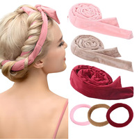 Heatless Curling Rod Headband No Heat Hair Curler Lazy Hair Rollers Soft Curlers Sleeping Curls Curling Hair Styling Tools