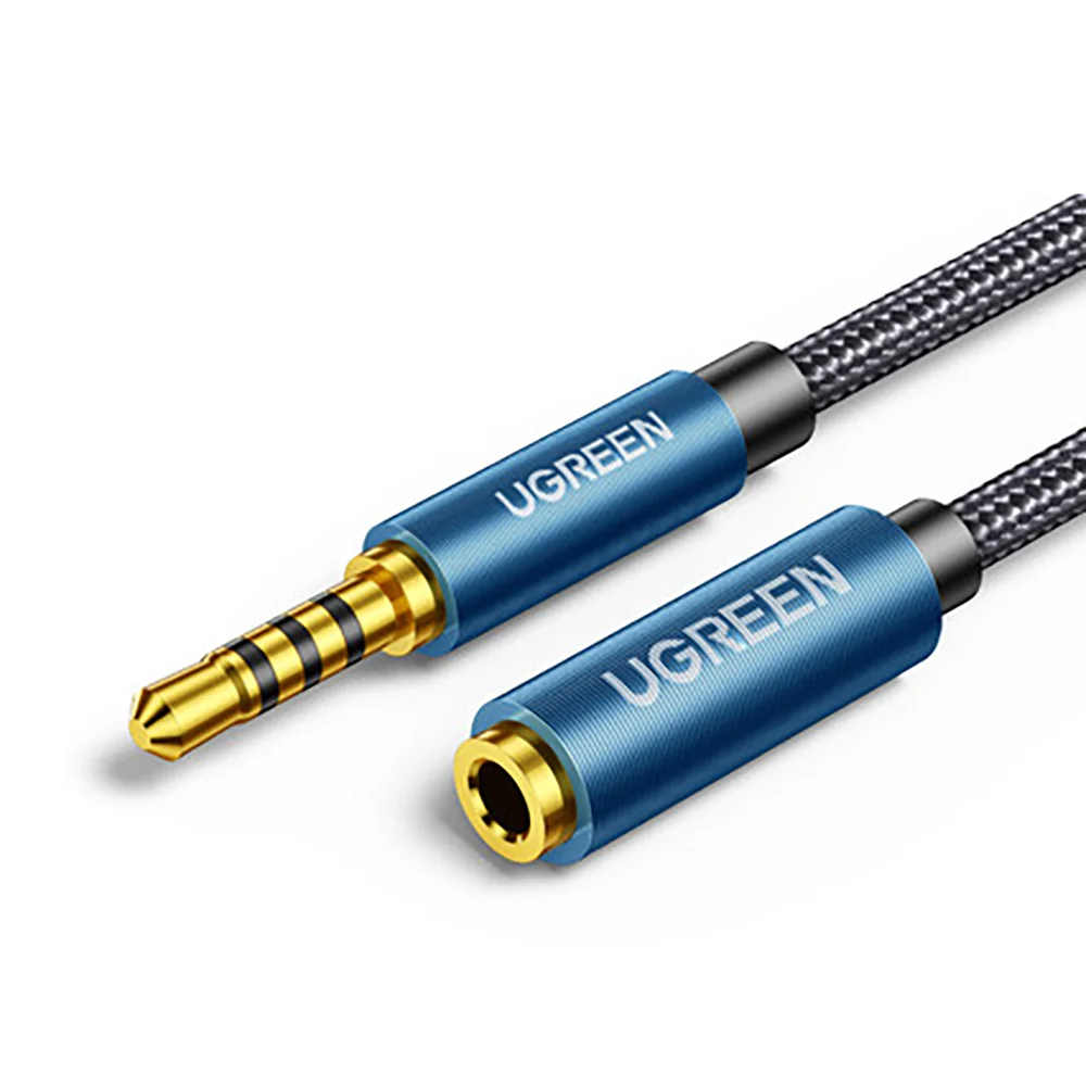 

UGREEN 3.5mm Male to Female Extension Cable Compatible for iPhone iPad Smartphones Tablet