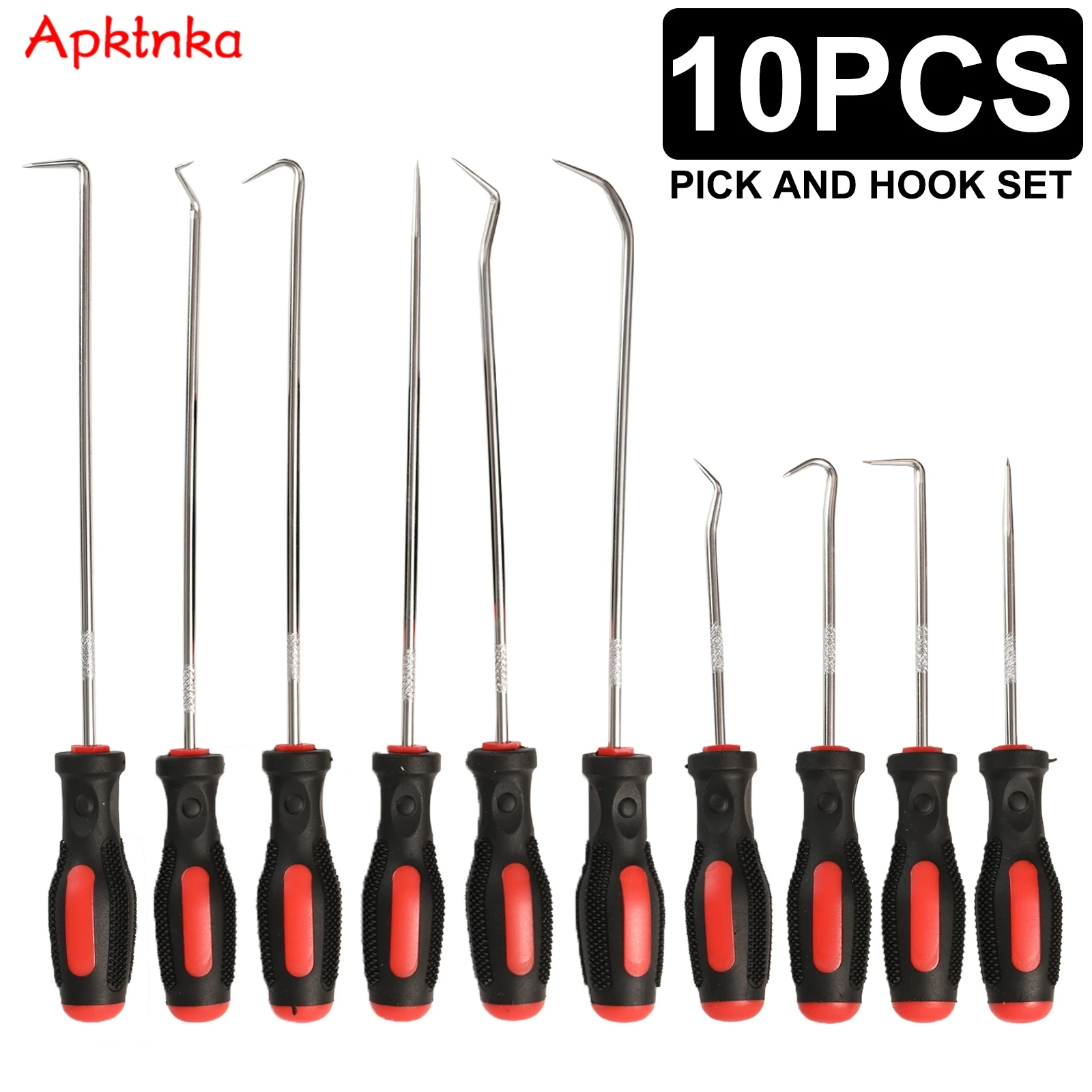 

10pcs Car Pick And Hook Set O Ring Seal Gasket Puller Oring Removal Screwdriver Hand Tool Oil Sealing Auto Vehicle Repair Tools