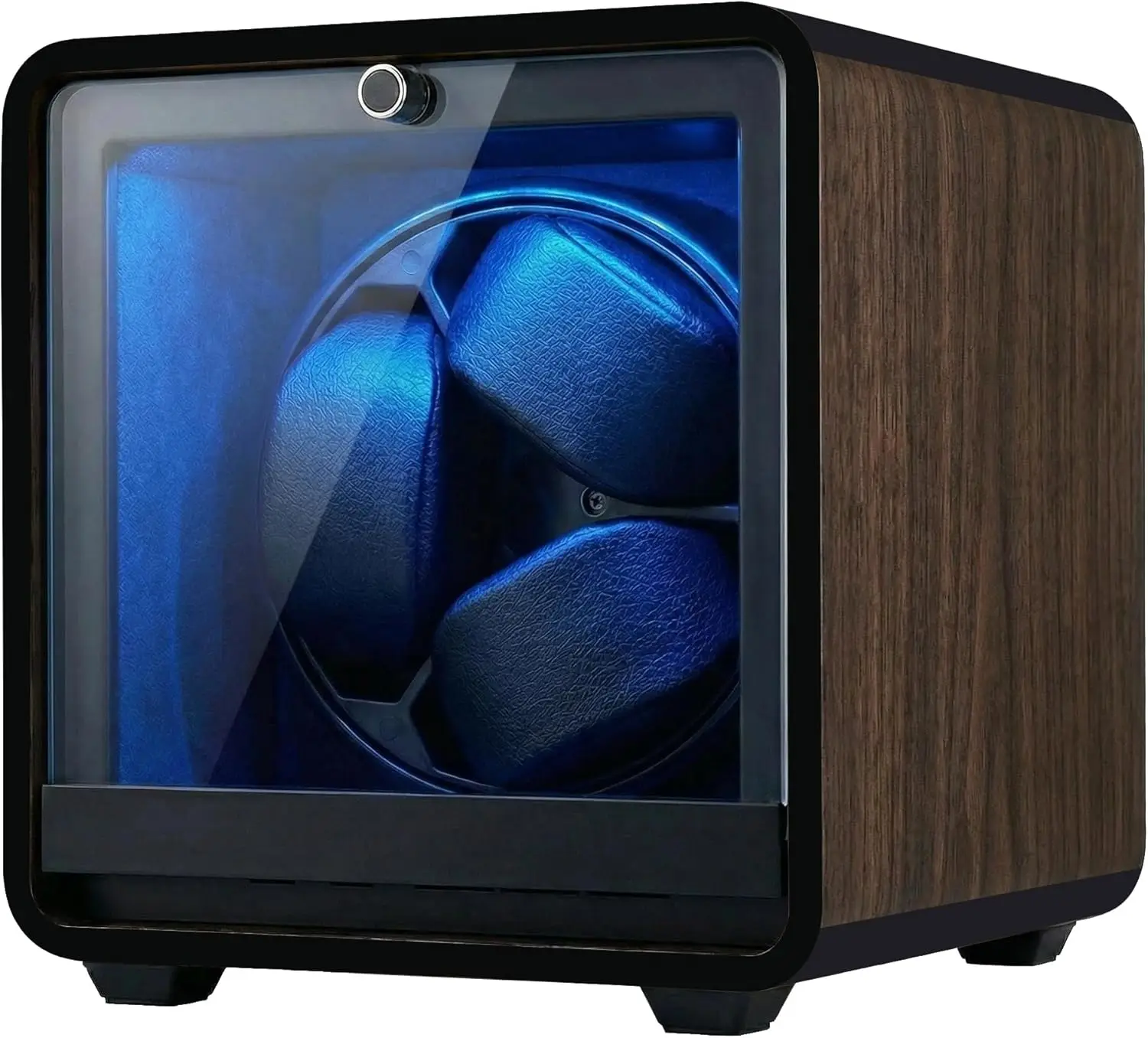 

Automatic Watch Winder for 3/6 Watches, 4 Rotation Modes, LED Light, USB-C Powered, Quiet Motor