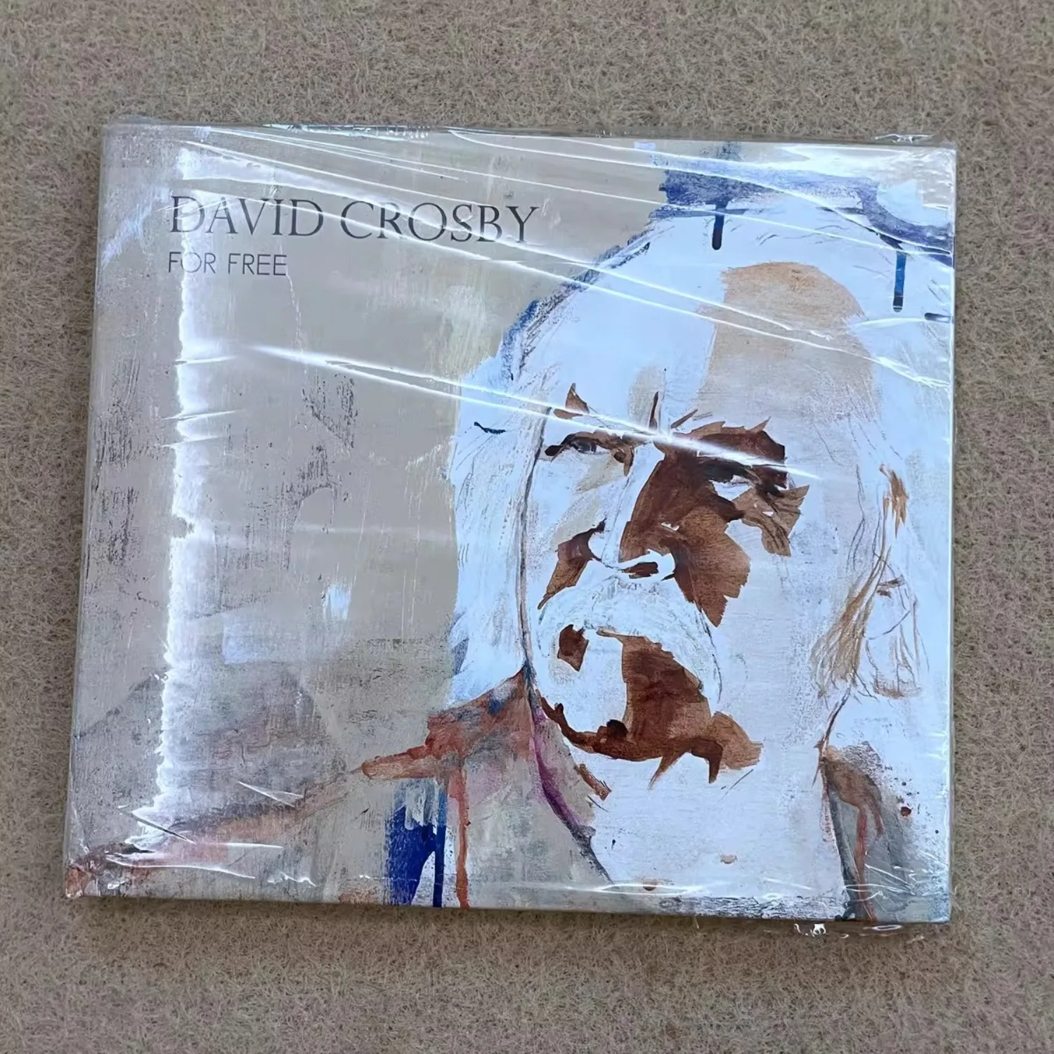 

David Crosby for Free CD Classic Rock Album Smooth Vocal Performance Timeless Folk-Rock Style for Music Enthusiasts
