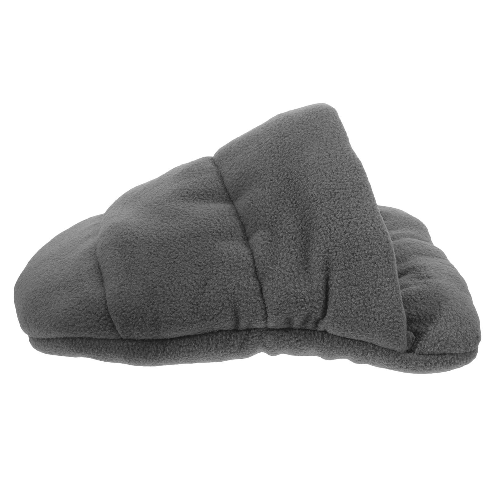

Pet Bed Warm Sleeping Bag Slipper Shape Cotton Padded Cushion Puppy Cat Kitten Dog Nest Size S Grey Cozy House