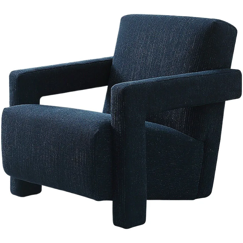 

Nordic simple small apartment living room study designer lazy fabric leisure