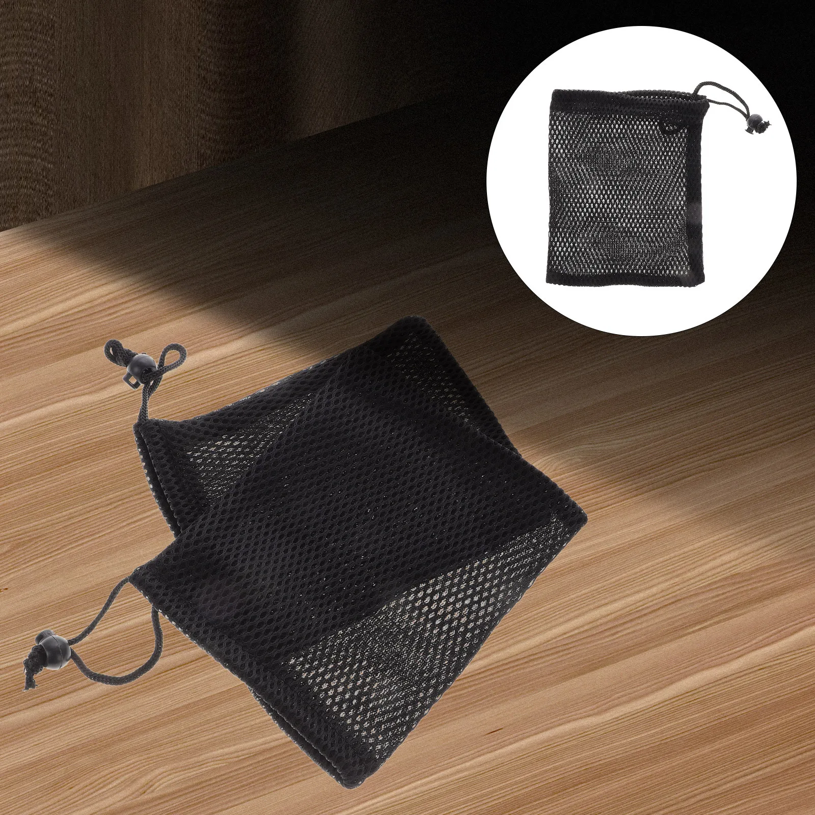 

2Pcs Cube Carrying Pouches Protective Bag Drawstring Closure Secure Storage for Puzzles Small Items Portable Reusable