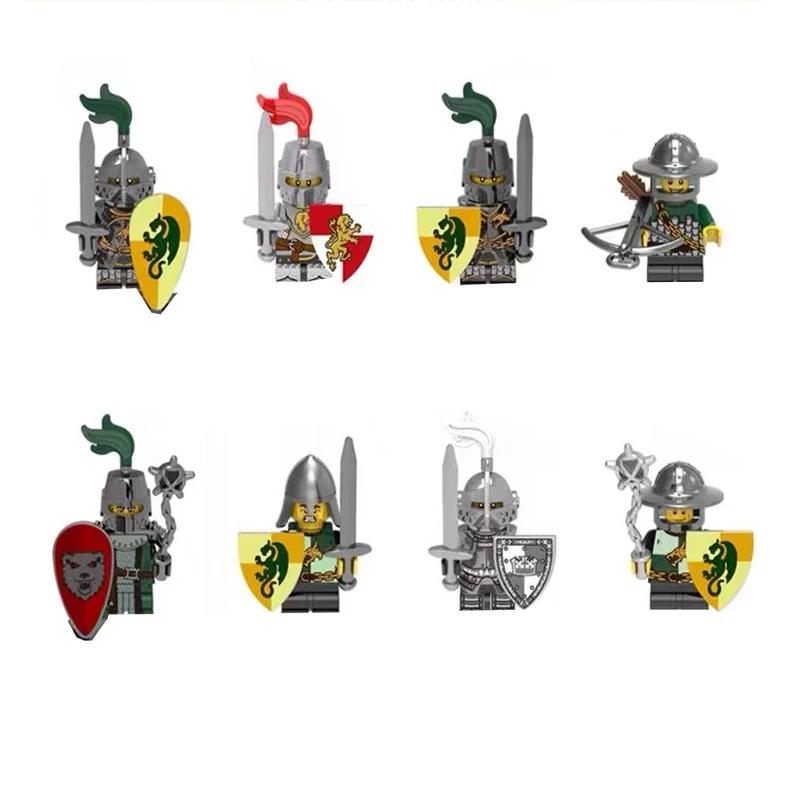 Movie Roman Soldiers, Dolls, Soldiers, Knights, Lion King Castle. Medieval Assembled Building Blocks, Toys and Gifts