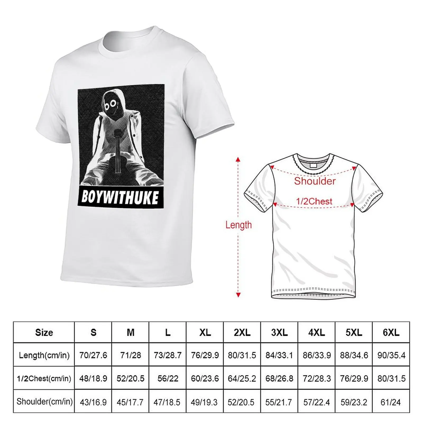 boywithuke toxic boywithuke songs T-Shirt plus size clothes oversize t-shirts man outfits for men
