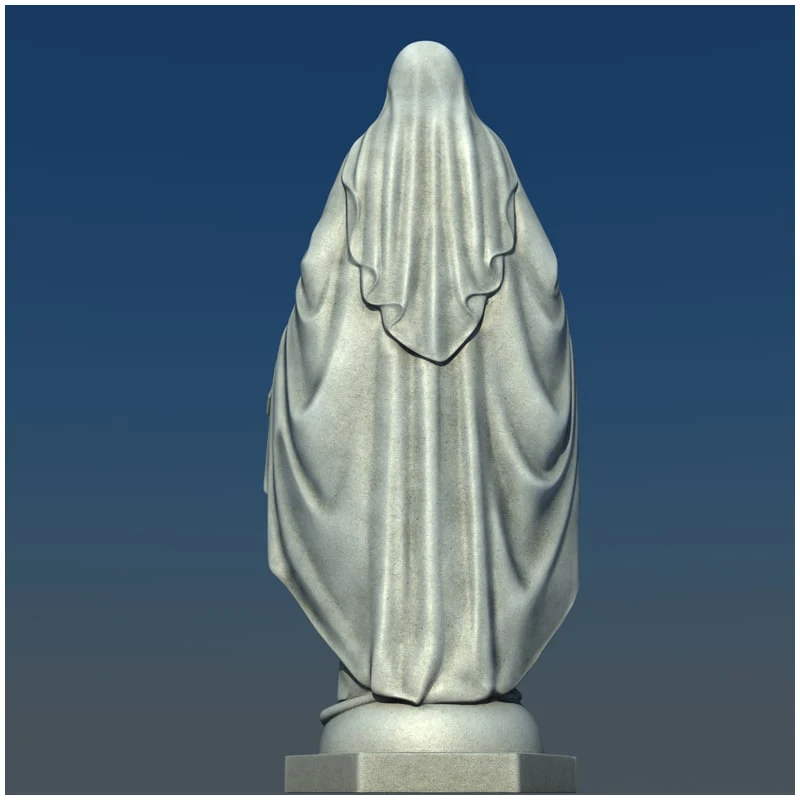 Marmorstatue, Marmor Segen Mutter Maria Statue