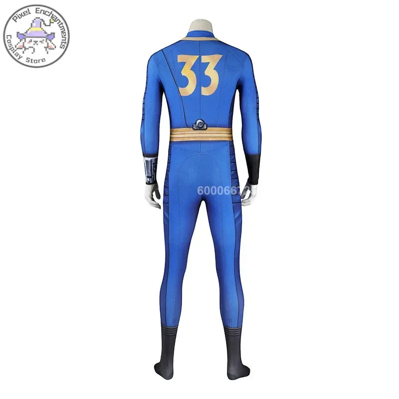 Fallout Movie Lucy MacLean Cooper Howard Fallout Cosplay Jumpsuit Costume for Men and Women Halloween Cosplay Clothing Outfit