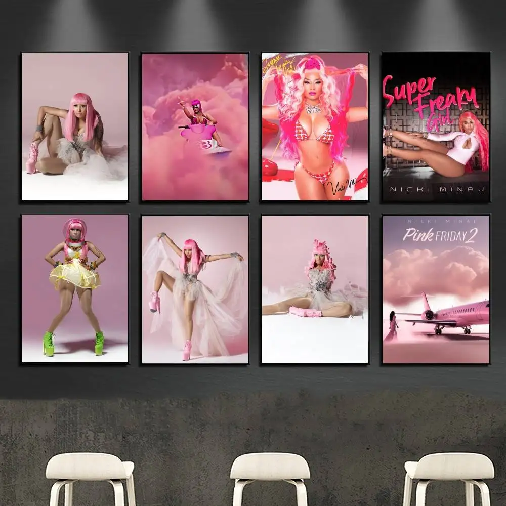 Nicki Minaj Pink Friday Poster Sticker HD Quality Home Room Wall Decoration