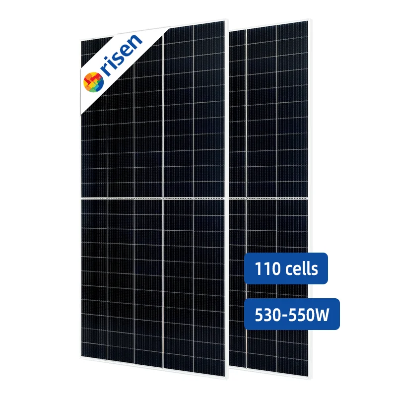 Chinese Manufacturer Risen Brand Mono Solar Panel 530W 535W 540W 545W 550W 555W Pv Panels