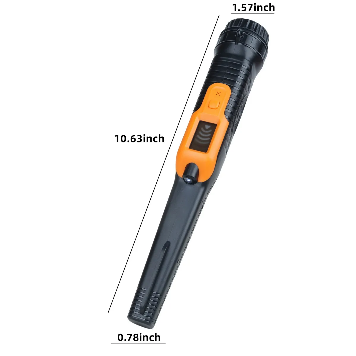 Fully Waterproof Portable Pinpointing Gold Metal Detector with LED Flashlight HS-12,IP68 Underwater Super Pinpointer