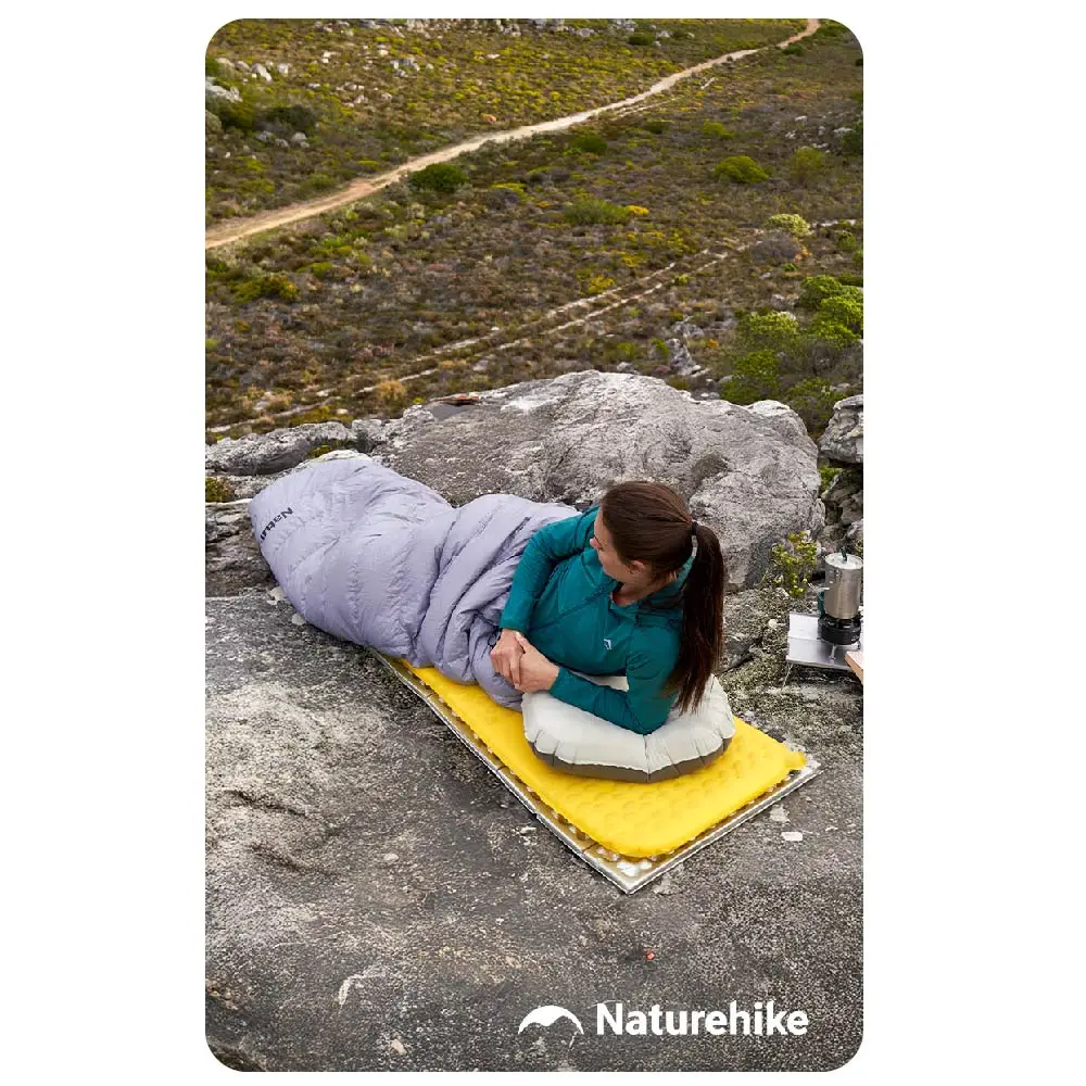 Naturehike Selbstaufblasende Camping-Schlafmatte Ultraleicht 4-Jahreszeiten-Schlafmatte mit Sack für Backpacking, Wandern, Camping – Detail 8