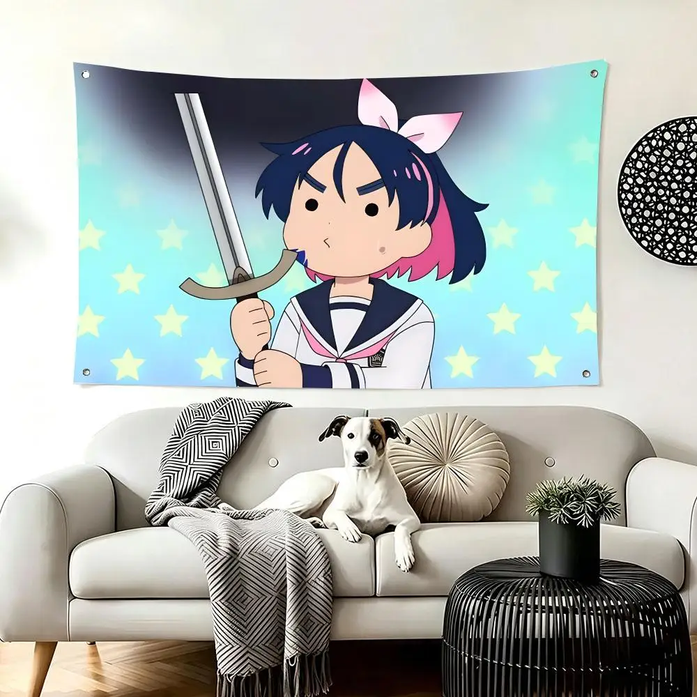 Action Anime S-Scum of the Brave Flags  For Living Room Home Dorm Decor Wall Outdoor Camping Party Banner Gifts