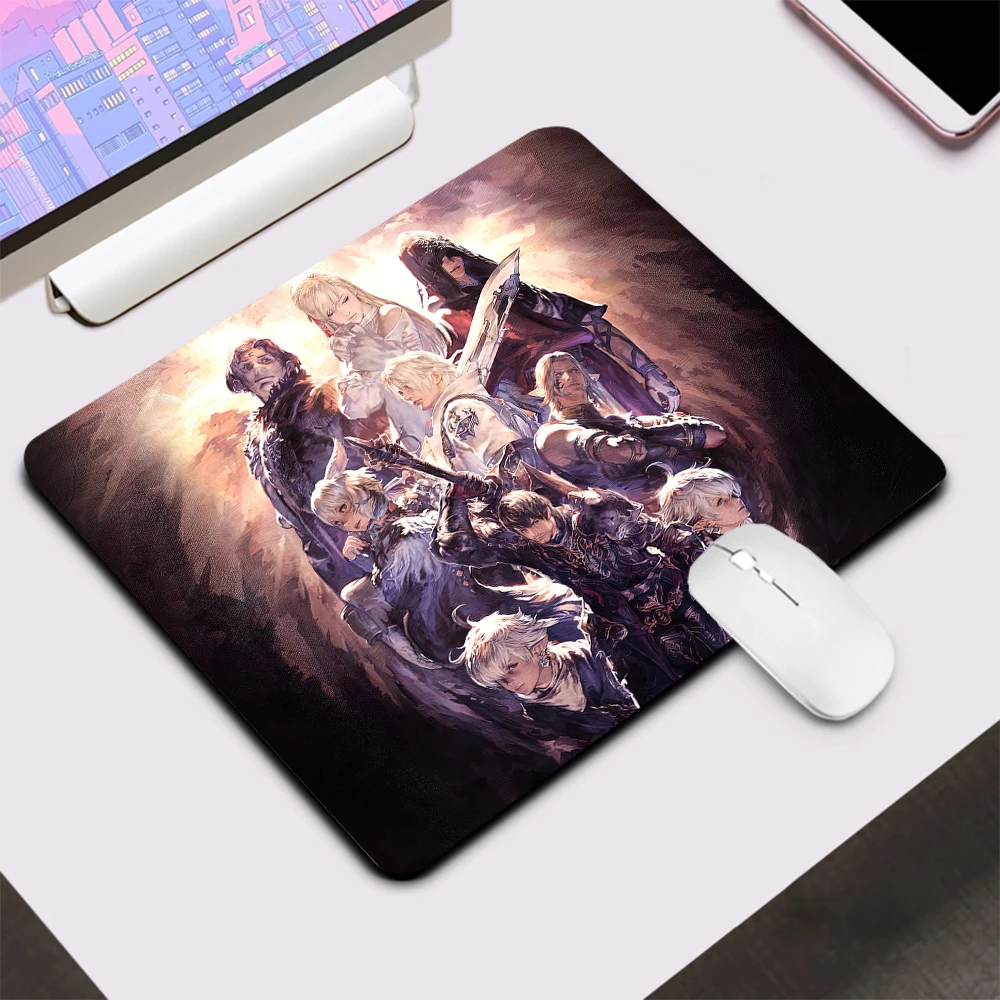 Final Fantasy XIV Online Small Gaming Mouse Pad Computer Mousepad Keyboard Pad Desk Mat PC Gamer Mouse Mat XXL Laptop Mausepad