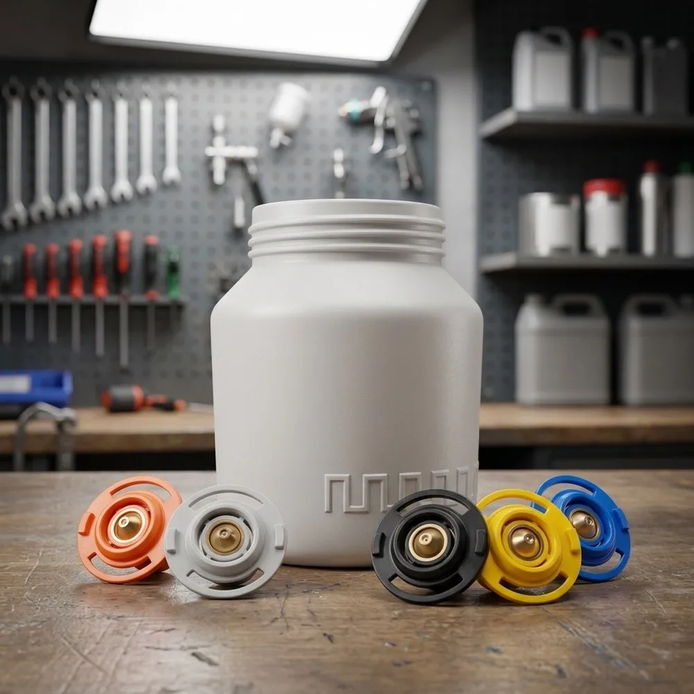 For Automotive Repair Metal Spray Nozzles Replacement Nozzle Kit Spray Nozzles Varying Size Options Scratch Resistant Tip