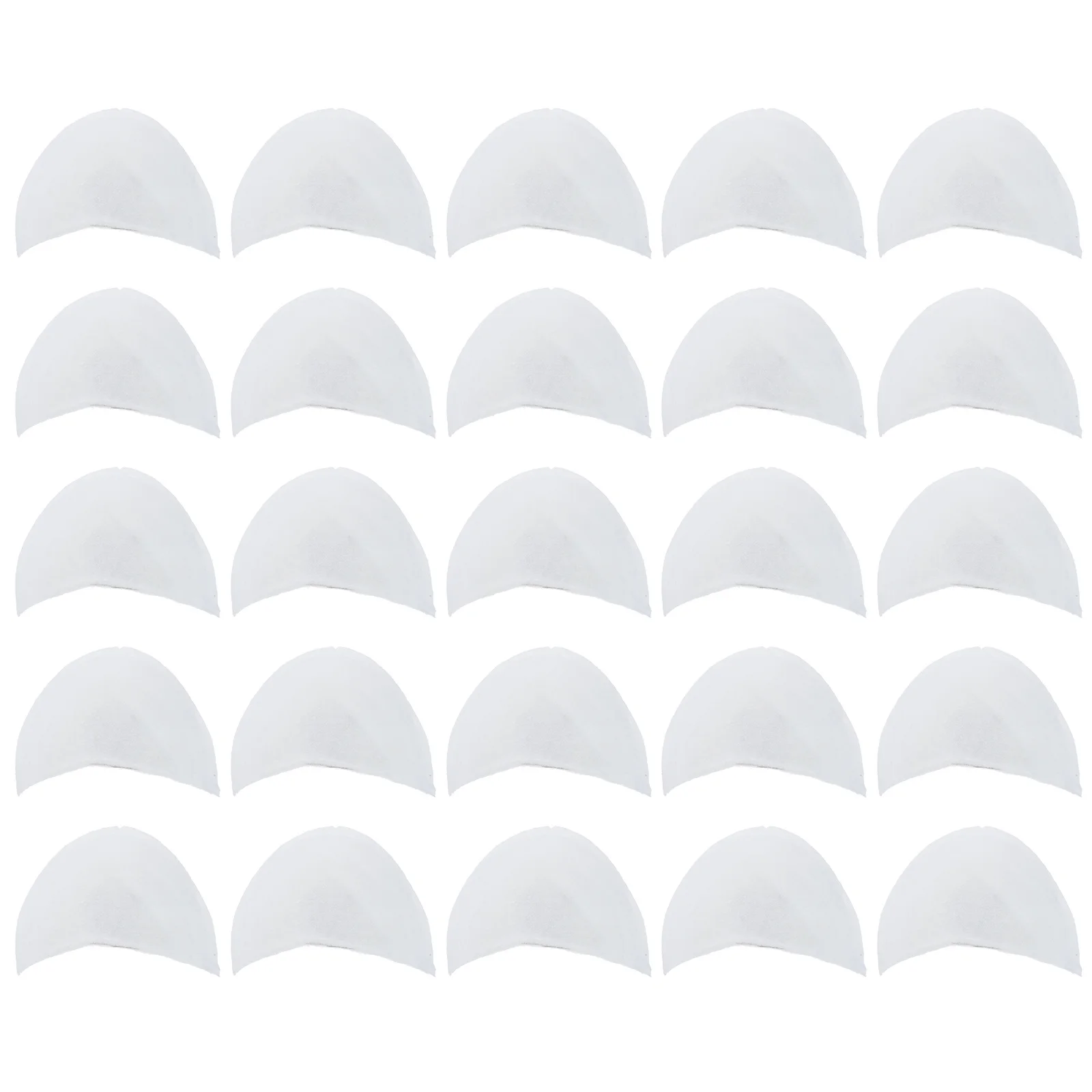 

50pcs Shoulder Pads Cotton Suit Enhancer Stretchy Invisible Washable Non-Slip Shoulder Cushion Mat For Women Daily Wear Fitness