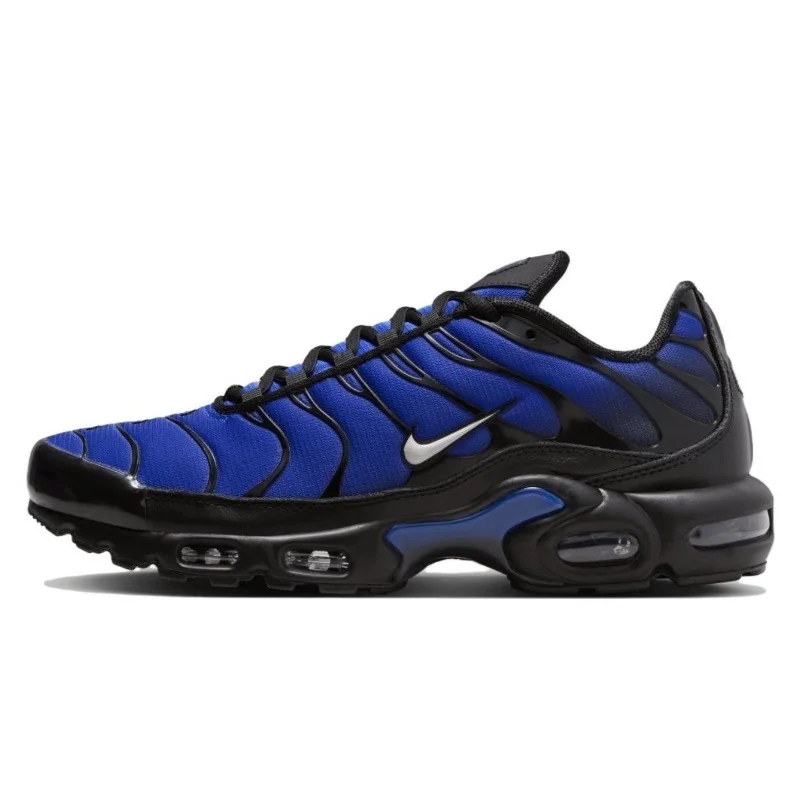 Nike Air Max Plus TN Black Racer Blue Classic Outdoor Jogging Walking Sports Shoe Trainers Sneakers Women Men Running Shoes