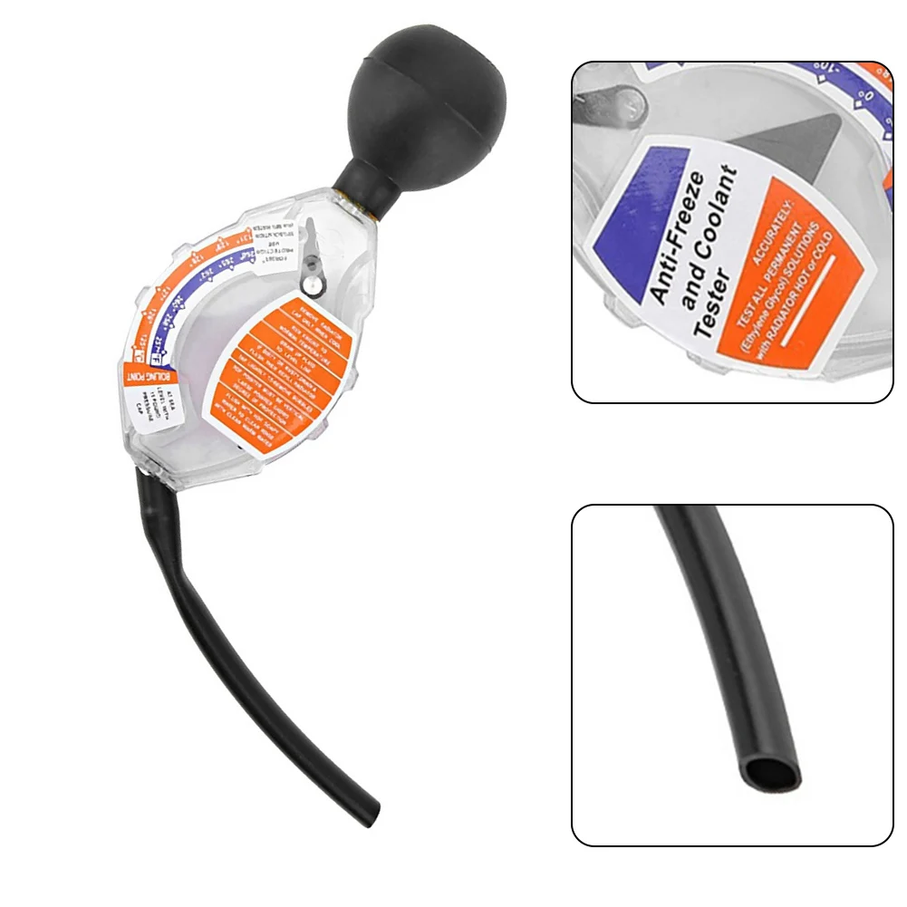 YD230 Battery Antifreeze Tester 6/12/24V Test Dashboard Antifreeze Coolant Tester 17cm Car Battery Density Meter Power Tools