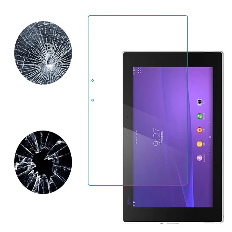 0.3mm Explosion-Proof Protect Films For Sony Xperia Z4 Tablet 10.1 inch Tempered Glass Screen Protector For Xperia Tablet Z4