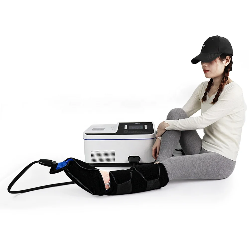 Sports recovery muscles relaxing equipment hot cold compression therapy system for reducing swelling sporting injuries healing