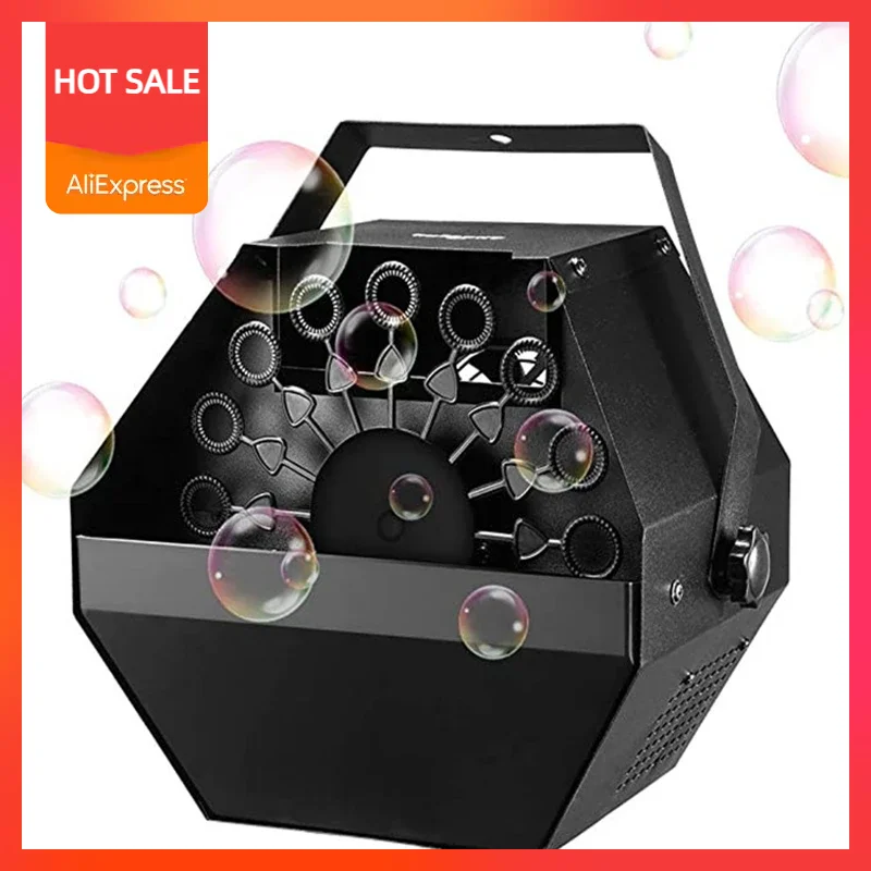 Mini Bubble Machine Remote control Bubble Machine DJ Stage Wedding Bubble Machine Decoration Stage Show Bubble Effect Machine