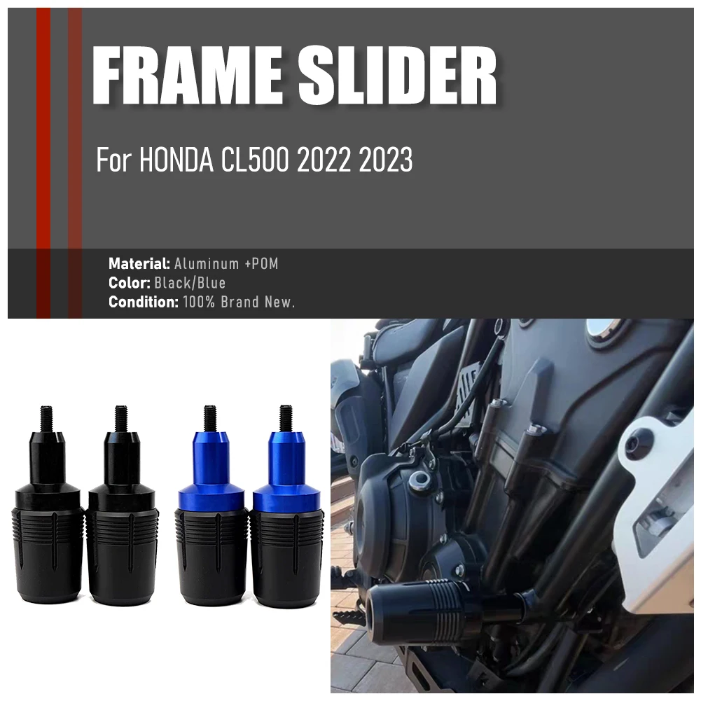 

For HONDA CL500 2022 2023 Motorbike Motorcycle Falling Protection Parts Frame Sliders Fairing Guard Anti Crash Protector Pad