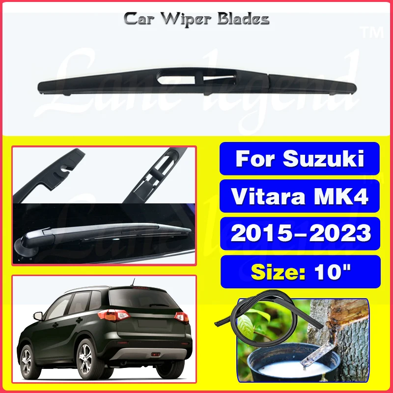 

10" Rear Windshield Windscreen Washer Wiper Blade For Suzuki Vitara MK4 2015-2023 Car Accessories Accsesories