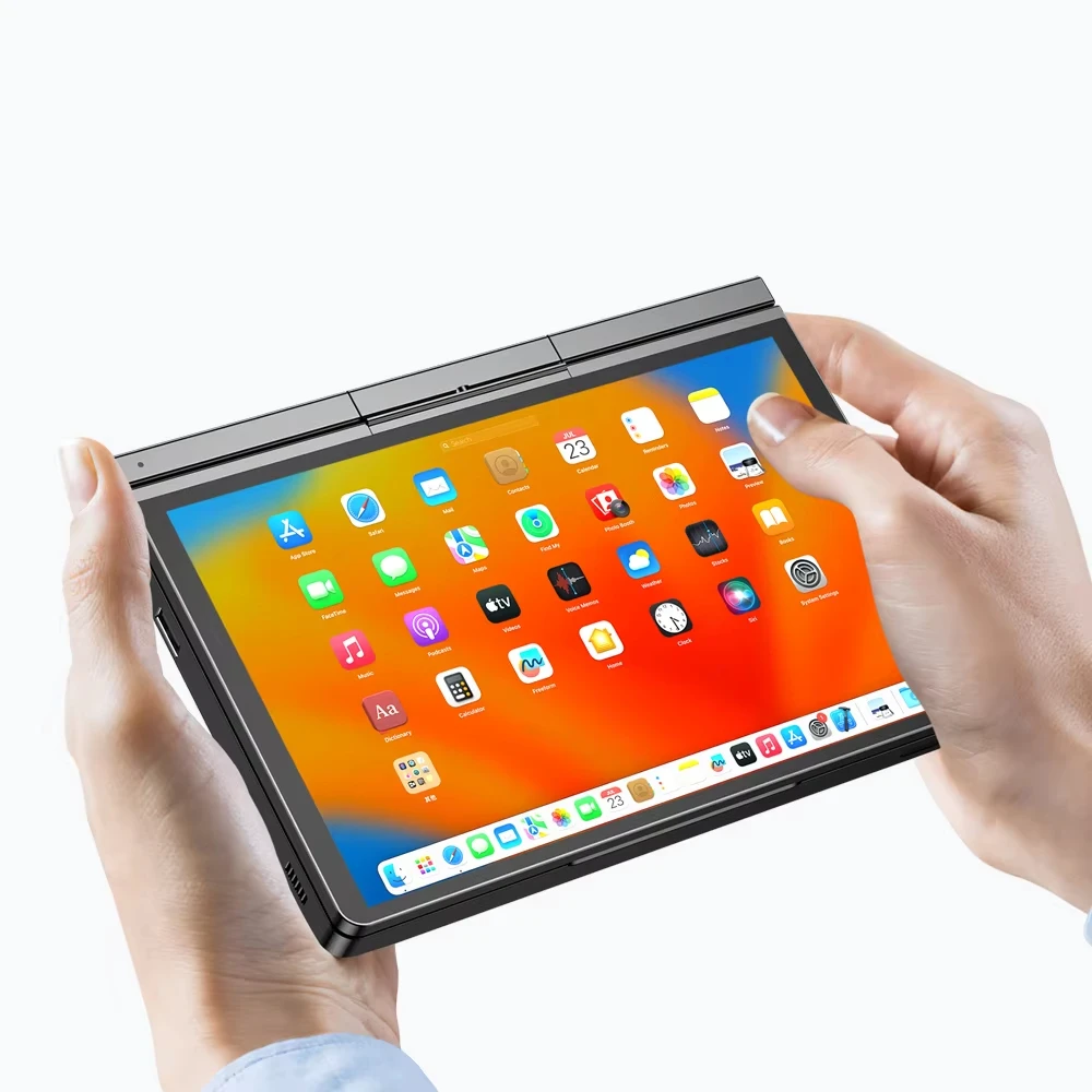 新型GPD Pocket 4 2025 ミニラップトップPC 8インチ AI 9 HX 370 8840U 16/32/64GB RAM 1/2TB NVME SSD モジュラー フル機能搭載 ハンドヘルド WIFI