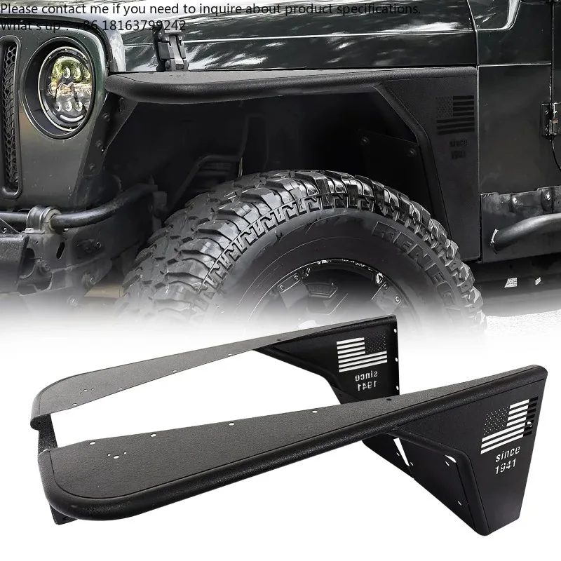

2pcs New Front Fenders Pair Set Left Right Sides for 1997-2006 Jeep Wrangler TJ