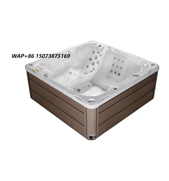 Luxury 6 Person Hot Tub Spa Jacuzi for Villas Resorts Hotels Spa Party Outdoor Spa Hydro Massage