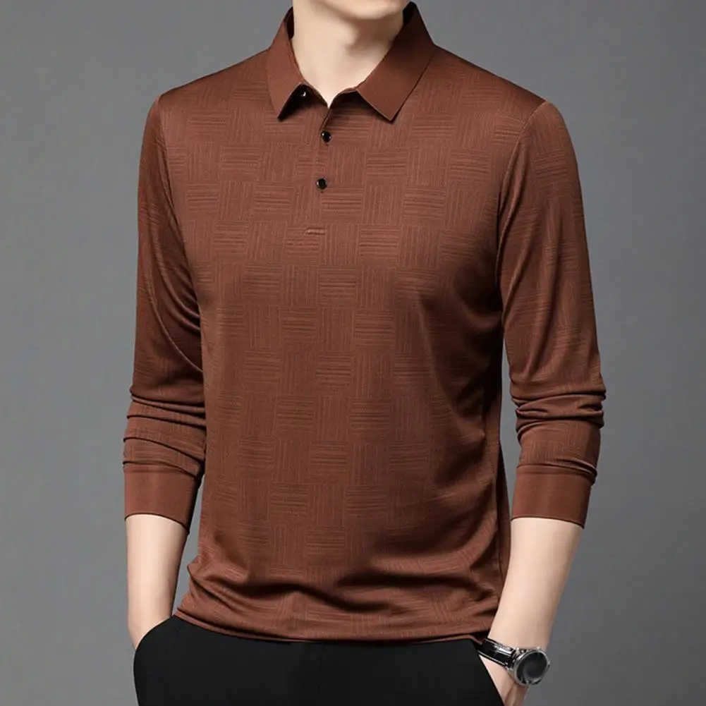 

Men's Summer Casual Short-Sleeved Shirt Business Casual Breathable T-Shirt Men's Sport Top Clothes Regular Fit Top With Button