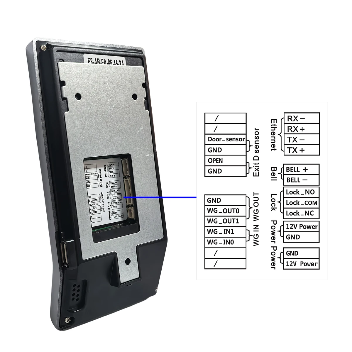 Imagem -03 - Gravadores de Tempo de Atendimento com Impressão Digital Wi-fi Máquina de Tempo para Funcionários Dispositivo de Sistema de Controle de Acesso para Fechadura de Porta de Dedo e Cartão