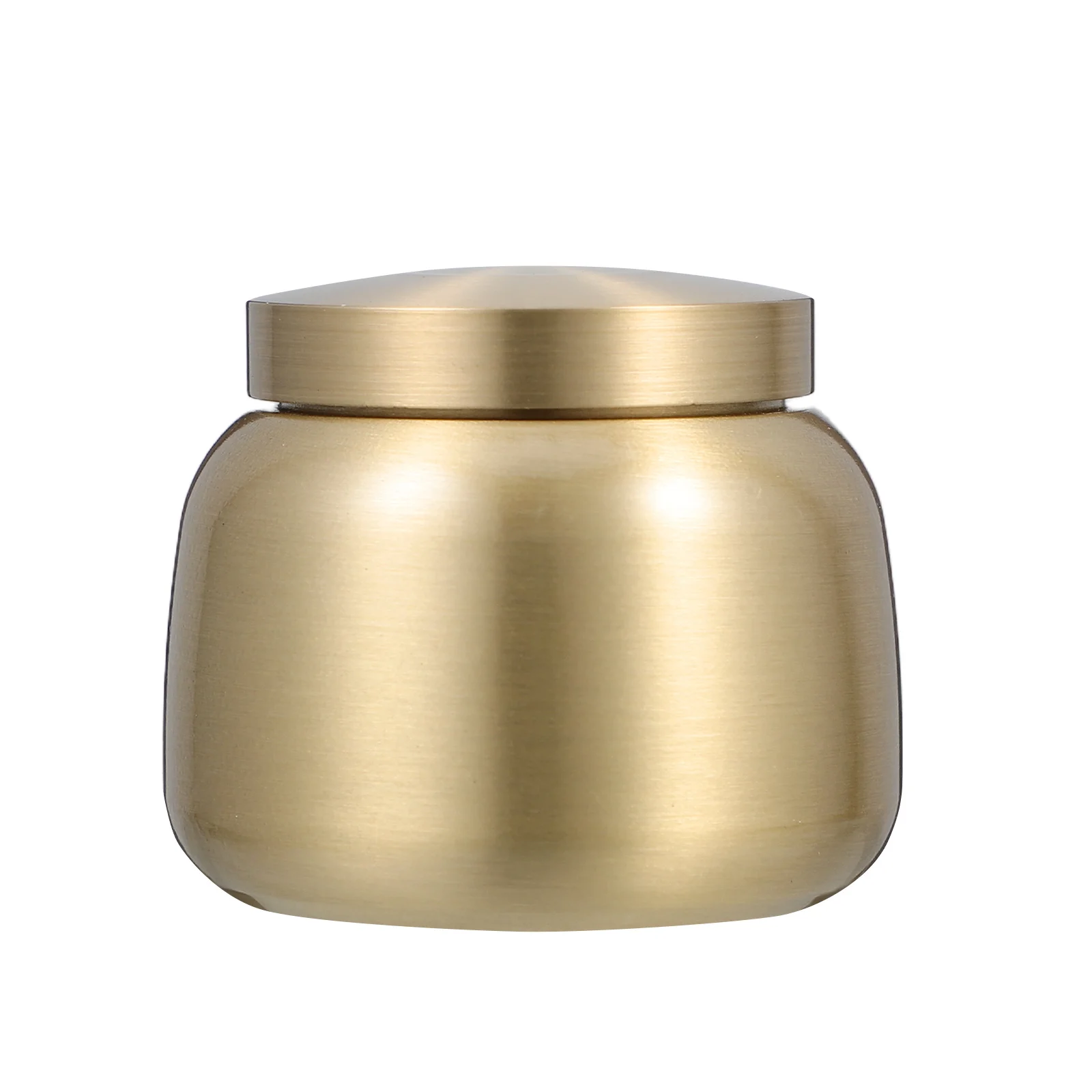 

Copper Cremation Urn Small Keepsake Brass Sealed Storage Durable Portable Pet Human Ashes Decorative Container