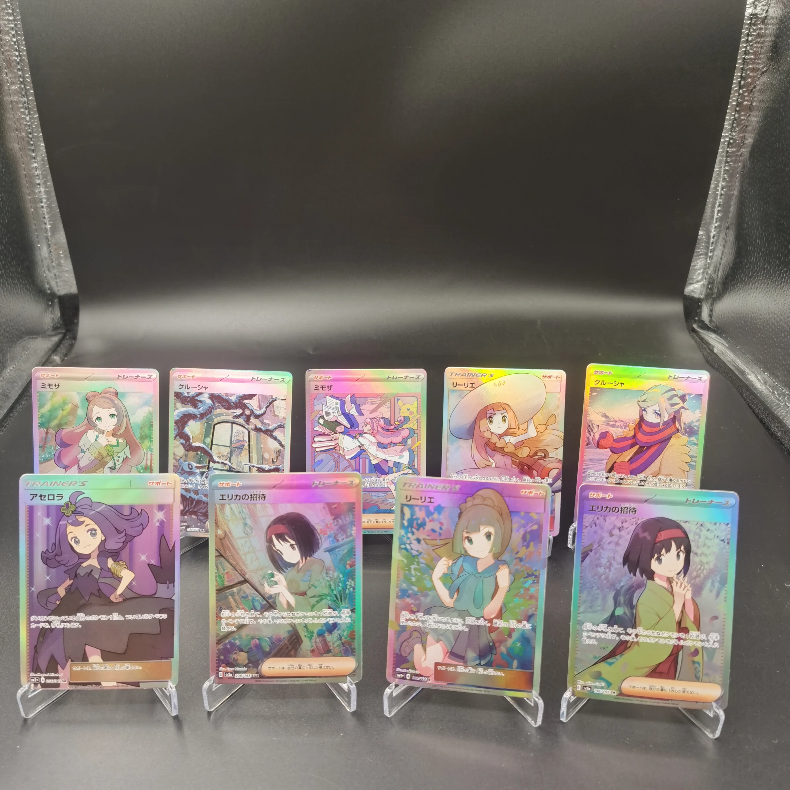 

Коллекционные карты JPN DIY PTCG 2017, P.M SUN & MOON FA/LILLIE, самодельная одиночная карта, классическая игра, аниме-карты, подарочная игрушка