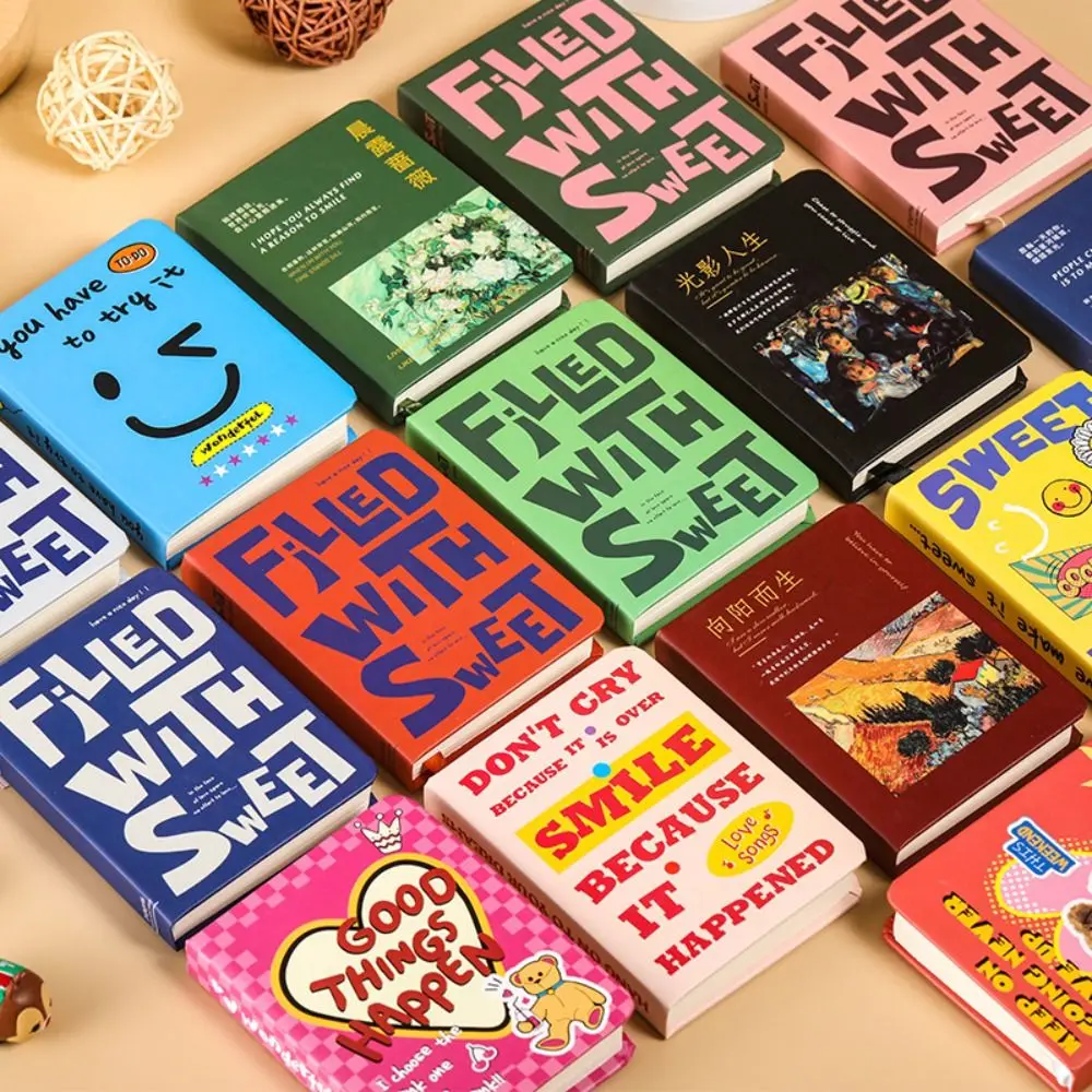 96 Sheets Memo Diary Planner A7 Mini Notebook Agenda Organizer Thickening Pocket Notepad Writing INS Style Student