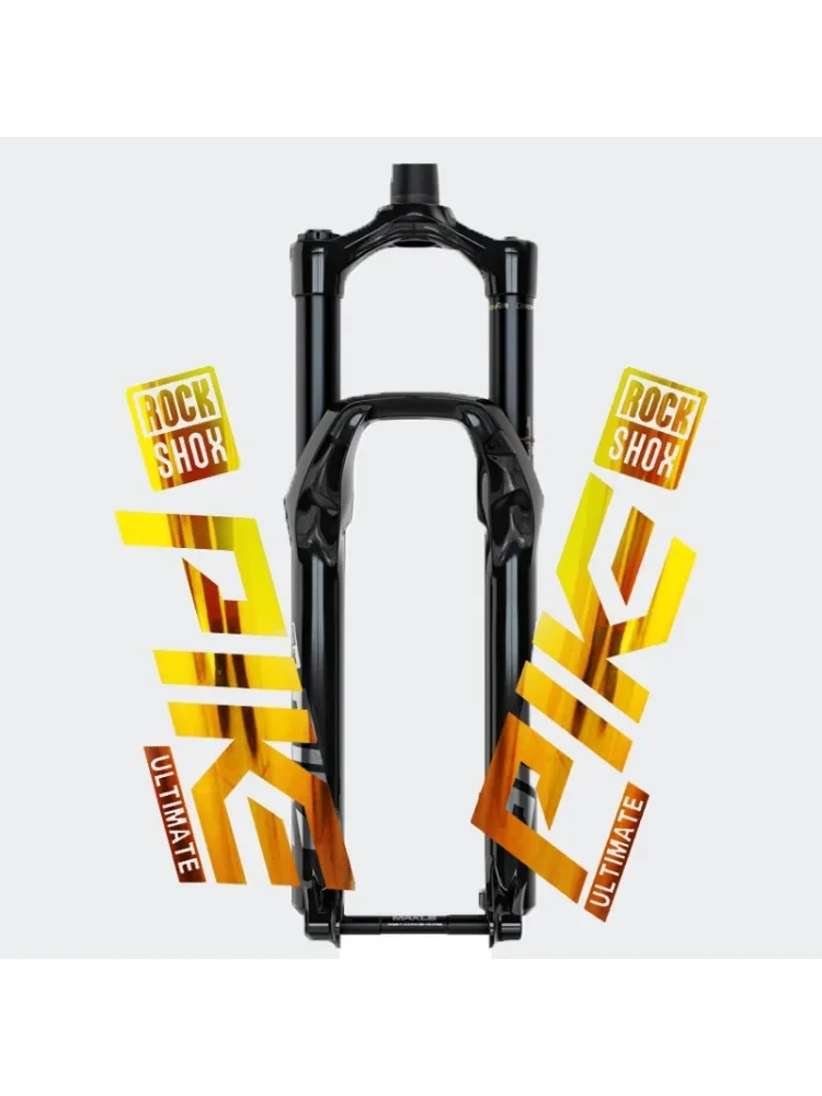 AliExpress NONE Front Fork Rockshox PIKE Sticker Bicycle Decorative Mountain Road Bike Decals Waterproof Transparent Bottom Cycle Accessories