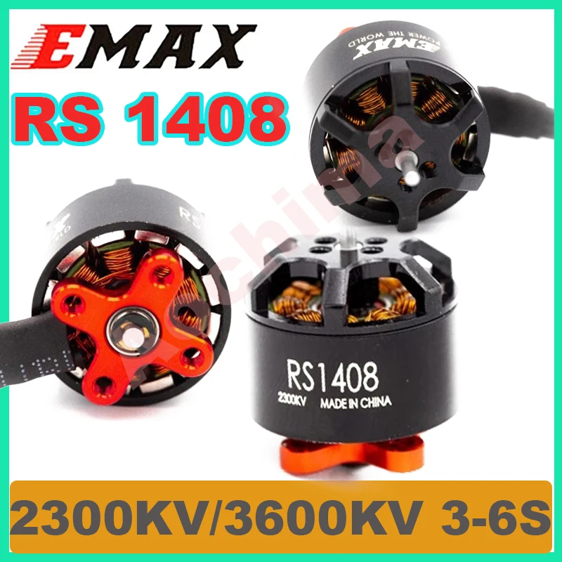 

Emax RS1408 2300KV 3600KV 3-6S Racing Edition Motor For RC Helicopter Quadcopter FPV Multicopter Drone