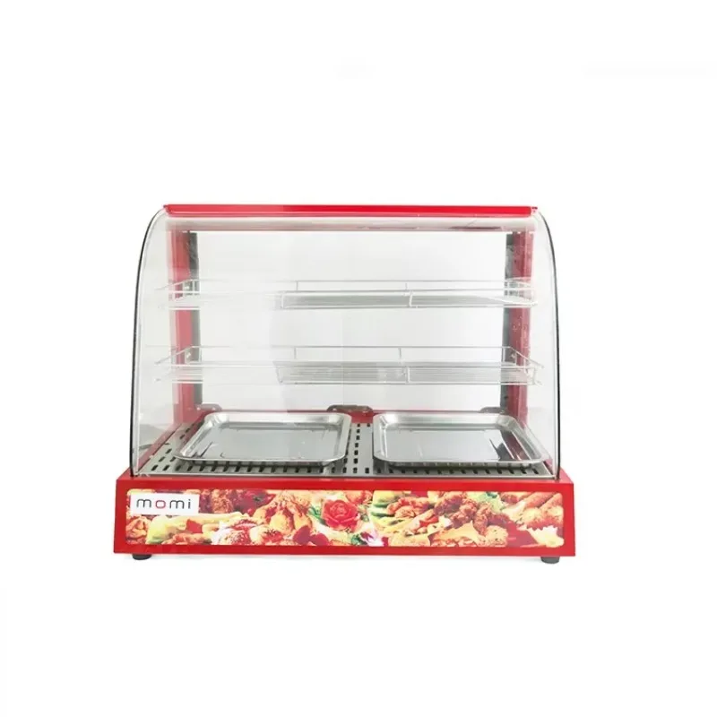 Certified High Quality Countertop Electric Hot Food  Display Warmer Showcase