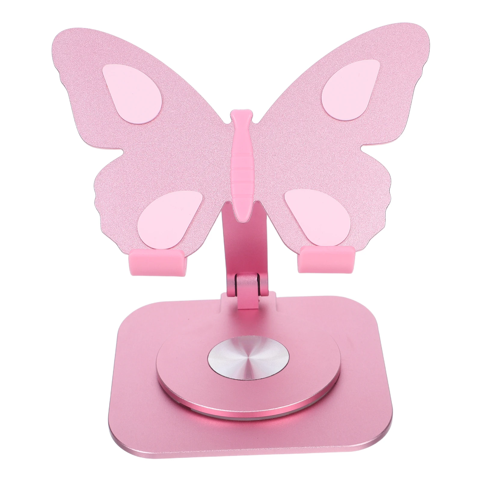 Adjustable Mobile Phone Holder Desk Stand with Rotating Foldable Design for Various Brands Stable Portable Hands for Recording