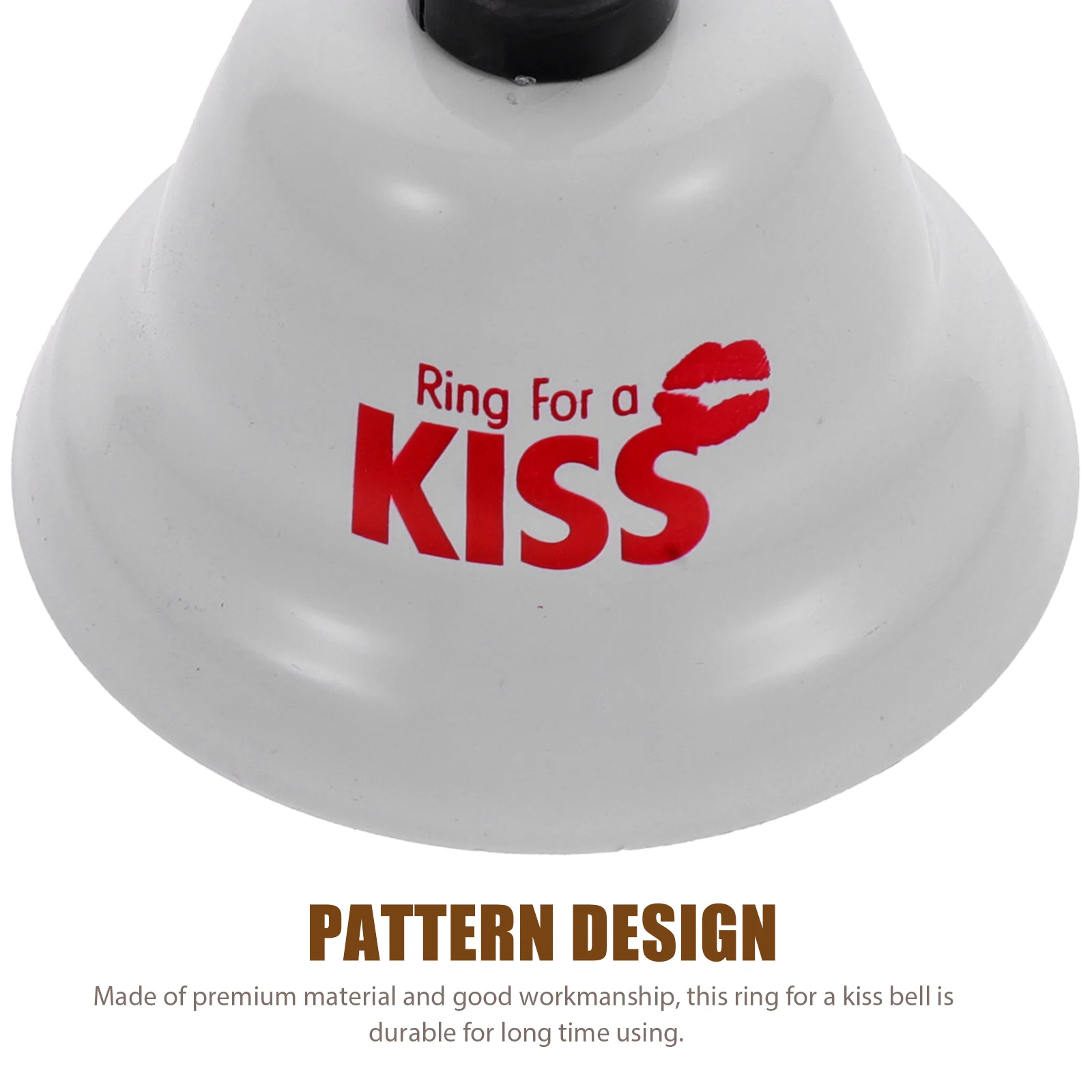 Hand Bell Service for Desk Memorial Unilateral Restaurant Call Bells Iron Child