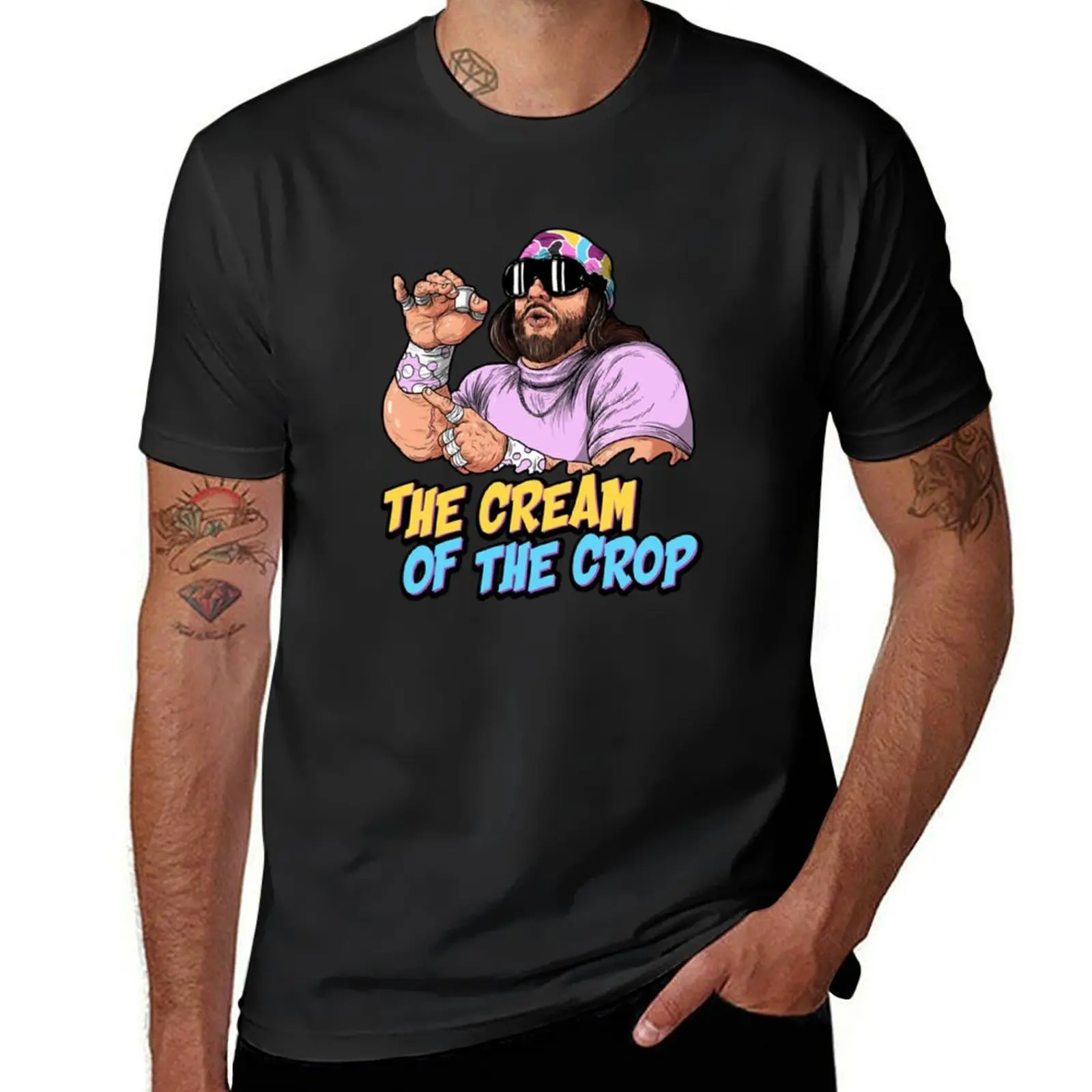 the cream of the crop s4vage T-Shirt anime clothes boys whites black t-shirts for men