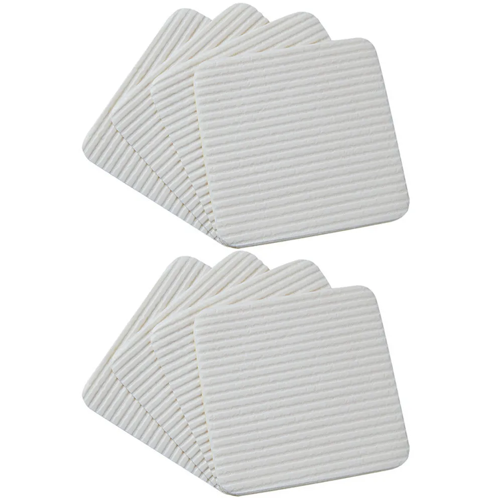 8Pcs Adhesive Carpet Anti-Slip Stickers Non-Skid Rug Patch for Hardwood Tile Bathroom Living Room Rug Fixation Pads