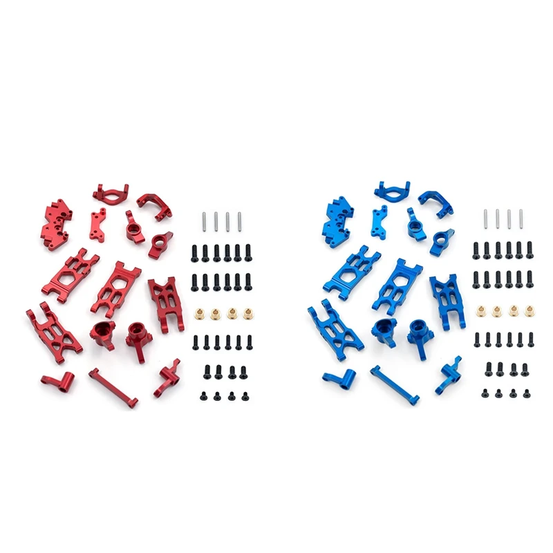 BNVN-Metal Upgrade Parts Kit Swing Arm Steering Cup For Haiboxing HBX 18856 18857 18858 18859 18859A 18859E 1/18 RC Car