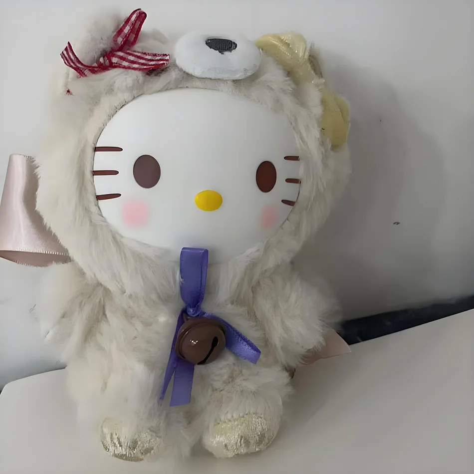 Kawaii Sanrio Bear Costume Plush Doll Kuromi Hello Kitty My Melody Cinnamoroll Pochacco Pompompurin Soft Stuffed ToyBirthdayGift view 4