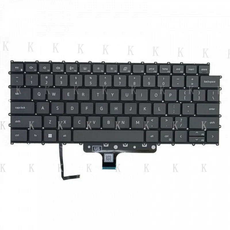 

C для DELL Latitude 7330 2022, замена клавиатуры с подсветкой ноутбука CN-0540KJ