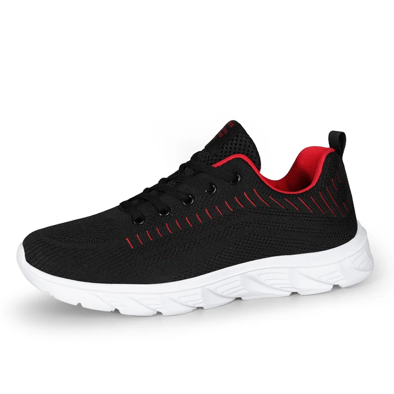 YRZL Leichte Laufschuhe, atmungsaktiv, rutschfest, für Herren, bequeme Turnschuhe, Outdoor-Sport, weich, verschleißfest – Detail 3