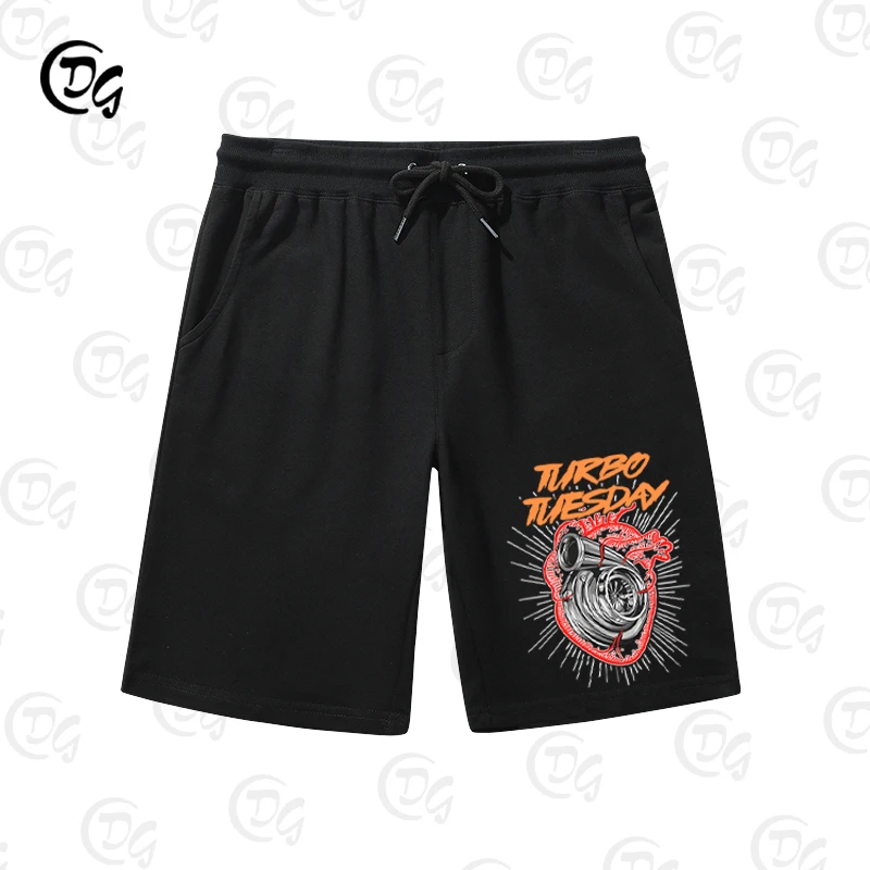 

Шорты с поршневой турбинной, мужские спортивные повседневные брюки, клуб энтузиастов модификации гонок, прямой летний стиль, высококачественная роскошь
