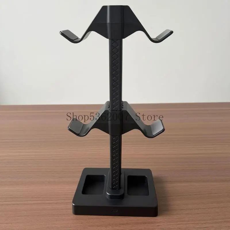

Multifunction Gaming Equipment Rack With Dedicated Slot Modern Gaming Desk Planner Gaming Shelf for Switch2 P4 /5 40JB